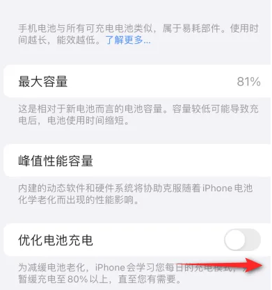 龙滚镇苹果15维修分享iPhone15充电到80%就充不进电了怎么办 