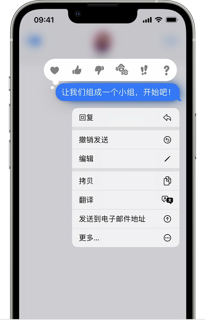 龙滚镇苹果手机维修分享iPhone 信息发送后多长时间内可以撤回或编辑 