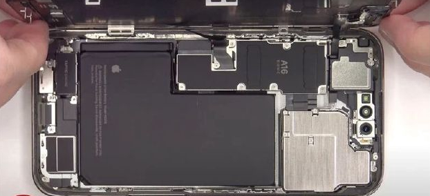 龙滚镇苹果14维修分享看iPhone 14 Pro Max拆解 