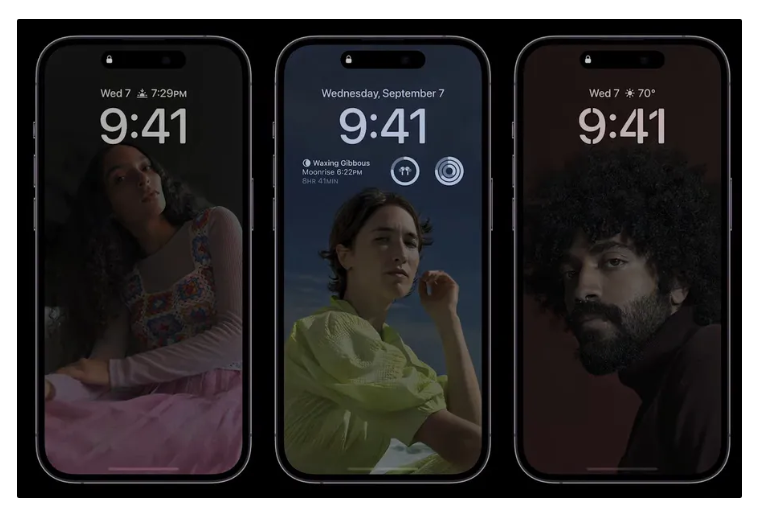 龙滚镇苹果14维修分享 iPhone 14 Pro 全天候显示功能有什么用 