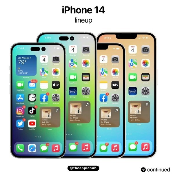 龙滚镇苹果14维修分享iPhone 14全家福 